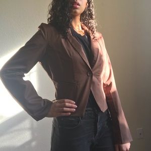Last Kiss Brown Blazer